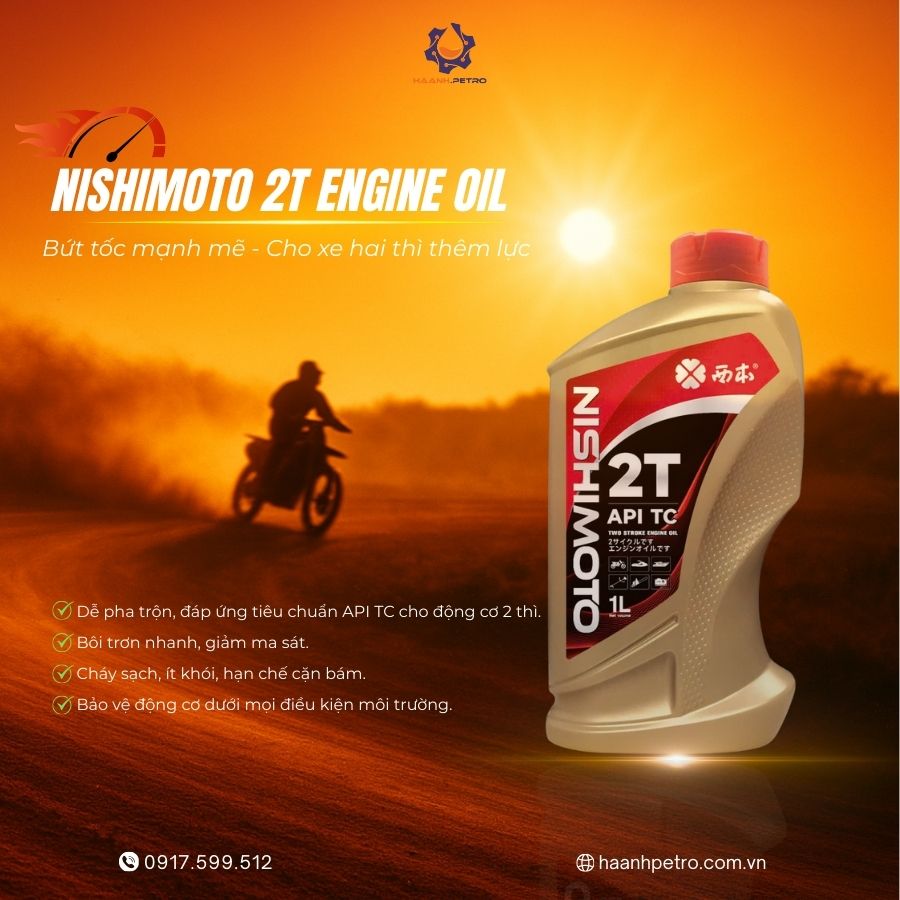 dầu nhớt động cơ 2 thì