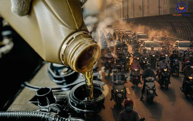 Dầu nhớt chạy thành phố