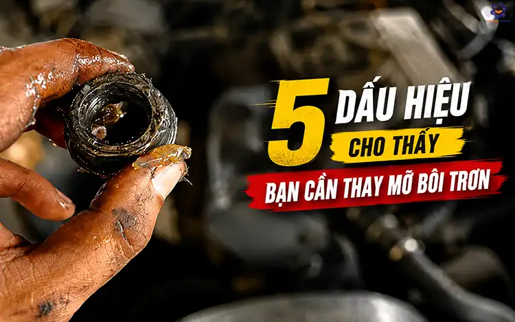 thay mỡ bôi trơn
